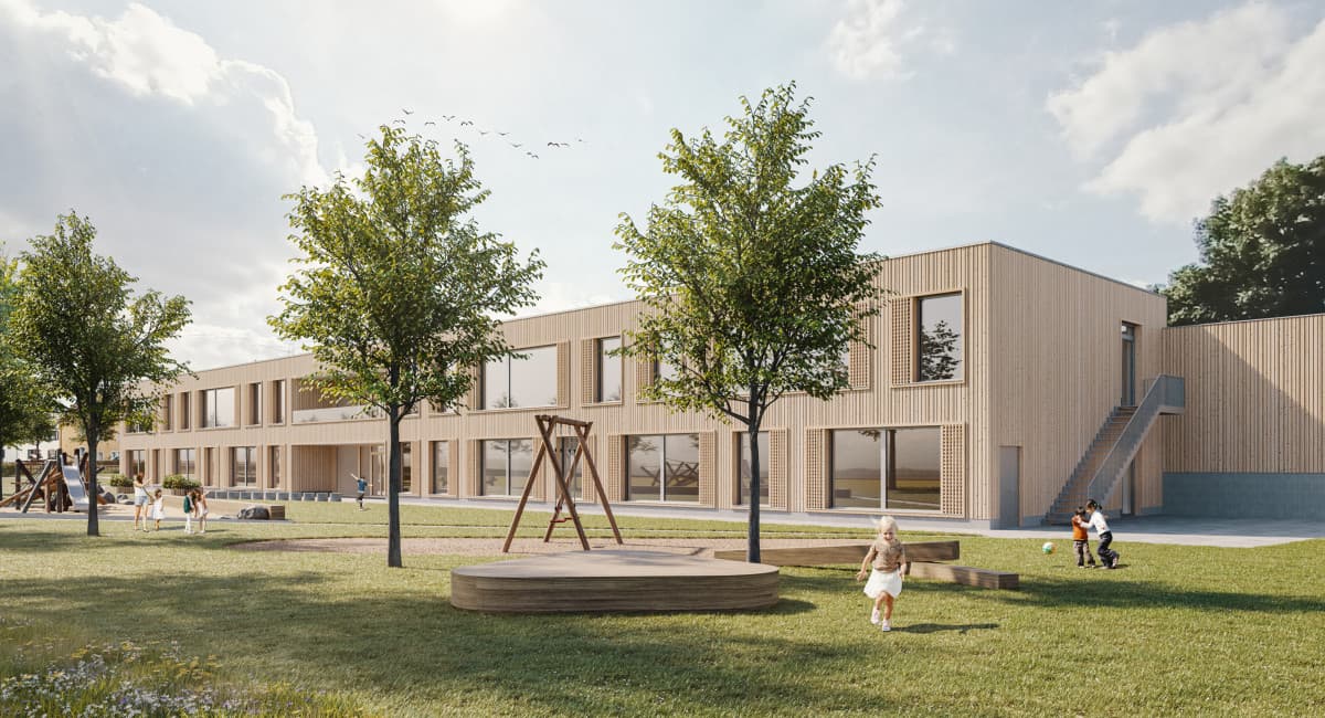 Baustart Kindergarten Bad Saulgau